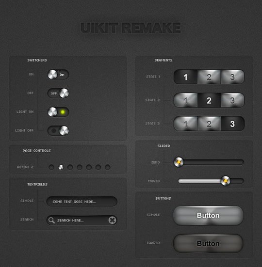 iPhone UI Kits