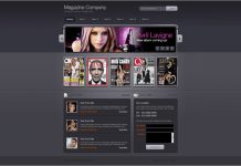 設計一個酷炫的雜誌入口網站介面