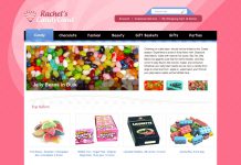 利用 PhotoShop 製作一個多彩多姿的糖果商店網站