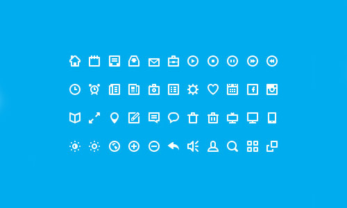 Flat Icons and Web Elements for UI Design-5