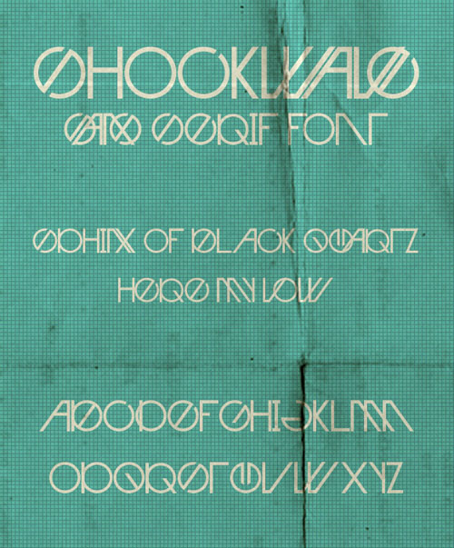 Shockwave Free Fonts