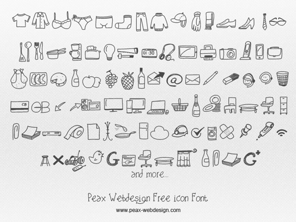Peax Webdesign Free Icons