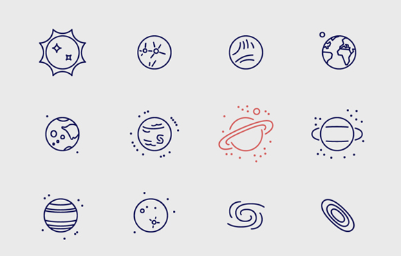 Infinity Space Icons